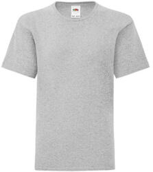 Fruit of the Loom Csomag akciós póló (minimum 3 db) Gyerek rövid ujjú póló Fruit of the Loom Kids' Iconic 150 T -104 (3-4), Heather szürke