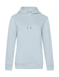B&C Collection Női kapucnis hosszú ujjú pulóver B and C QUEEN Hooded /women M, Pure Ég kék
