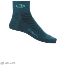 icebreaker Run+_Ultralight Mini női zokni, Green Glory/Fresh (S)