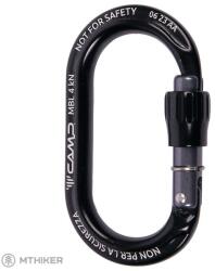 CAMP Ekto Lock ovális karabiner, fekete
