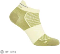 icebreaker Merino Run+ Ultralight Micro női zokni, olive/citrine (L)