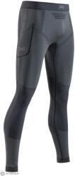X-BIONIC XCEED RUN leggings, x fekete/orrszarvú szürke (M)