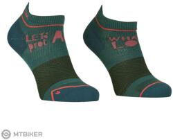 ORTOVOX Alpine Light Low Socks női zokni, pacific green (EU 39-41)