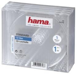 Hama Кутия за CD/DVD HAMA Jewel Case, 5бр (HAMA-44748)
