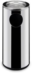 Hendi Rozsdamentes Acél Álló Szemetes Hamutartóval - Polírozott, 33L
