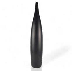 Estilo Home 70 cm-es matt fekete kerámia váza 5905623250373 (EH0020)