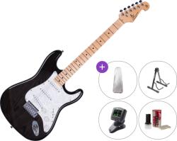 SX SST-ASH SET Transparent Black Elektromos gitár