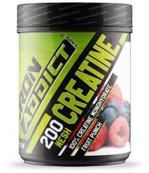 Iron Addict Labs 100% kreatin-monohidrát 200 mesh - 300 g gyümölcspuncs Vas Addict Labs