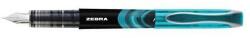 Zebra Töltőtoll, 0, 6 mm, ZEBRA, világoskék (19677) - nyomtassingyen