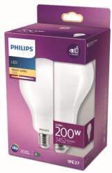 Philips 8718699764630 LED izzó 1x23W | E27 | 3452lm | 2700K - melegfehér, matt fehér, EyeComfort