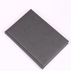 Realsystem Határidőnapló Bolero B/5, napi krémszínű lapokkal szürke Realsystem 2026 - vegyesbolt