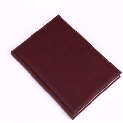 Realsystem Határidőnapló Bolero B/5, napi krémszínű lapokkal barna Realsystem 2026 - vegyesbolt