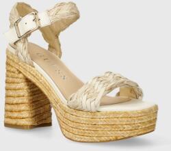 Guess szandál FOLLYN bézs, FLGFON ELE03 - bézs Női 39