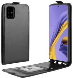  Husă rabatabilă Samsung Galaxy A51 neagră