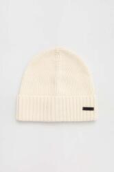 BOSS gyapjú sapka - bézs Univerzális méret - answear - 17 190 Ft