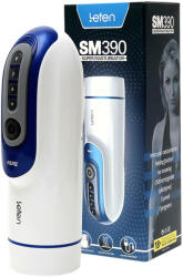 Leten SM390 - nyögő, melegítő maszturbátor (fehér) (6920995495572) - padlizsan