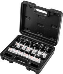 GRAPHITE Felsőmaró kés készlet, 6mm szárral, 12db (56T613) - szerszamparadicsom