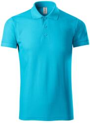 MALFINI Pique tricou polo bărbați Joy - Turcoaz | 2XL (P214417)