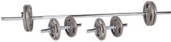 inSPORTline Súlyzó szett inSPORTline Hamerton 167+40 cm/30 mm 50 kg (5012-SET)