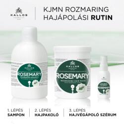 Kallos KJMN Rozmaring hajápolási csomag / Ajándék hajvégápoló szérummal