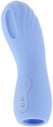 EVOLVED - textúrált ujjvibrátor (kék) (844477024493)