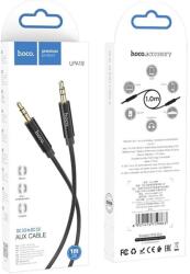 hoco. UPA19 AUX audio kábel 3.5mm - 3.5mm, 2m (fekete)