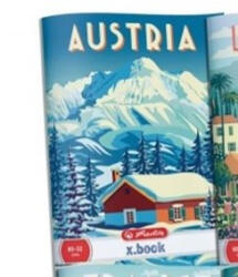  City Travel kockás füzet, Austria, A4/87-32 (H_2021_09057050_a)