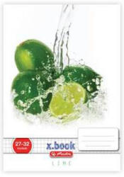 Herlitz Fresh Fruit kockás füzet, Lime, A4 - Herlitz (09089152_afo_koc_citorm)