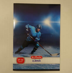 Herlitz Sport kockás füzet, Hoki, A4 (H_2000_hoki)
