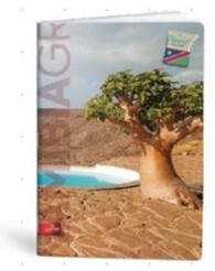  City Travel A4 kockás füzet, Namibia (1 db) (LI_2021_18312_nam)