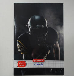 Herlitz Sport Herlitz kockás füzet, Amerikai foci, A4 (H_2000_amf)