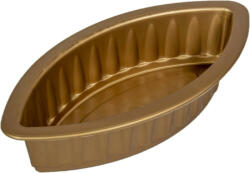  Műanyag bordás óriás hajó arany M8x19x38 cm