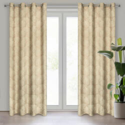 Takoy Draperie GOJA PIERRE CARDIN din catifea cu un imprimeu lucios sub formă de frunze ginka-HF-383402