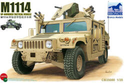 Bronco Models Bronco M1114 Up-Armored Tactical Vehicle 1: 35 (CB35080)