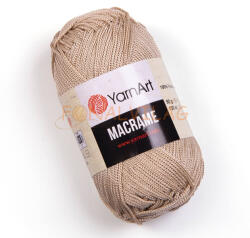 YARNART MAKRAMÉ, 2mm - Bézs - 166