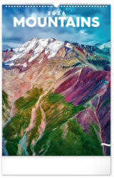 Realsystem Falinaptár képes 330×460mm Mountains Realsystem 2026 (6094-MO) - iroszer24