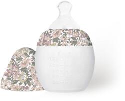 Elhée Biberon din silicon 150 ml - Liberty Honey Dew Pink - Elhée