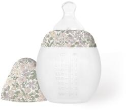 Elhée Biberon din silicon 240 ml - Liberty Joanna Louise Sand - Elhée