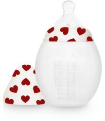 Elhée Biberon din silicon 330 ml - Full of Love - Elhée