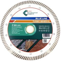 CRIANO Disc DiamantatExpert TURBO pt. Beton Ranforsat Usor, Materiale de constructii 180x25, 4/22.23(ring) (mm) taiere uscata sau umeda, Blue Line Profesional - DXQZ. BTGU. 180.25-22 (DXQZ.BTGU.180.25-22) -  Disc de taiere