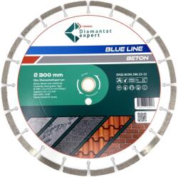 CRIANO Disc DiamantatExpert LASER pt. Beton, Materiale constructii 300x25, 4/22, 23(inel) (mm) taiere uscata sau umeda, Blue Line Profesional - DXQZ. BCON. 300.25-22 (DXQZ.BCON.300.25-22) - zoomzi Disc de taiere