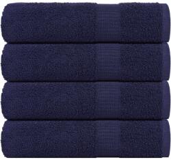 vidaXL Кърпи за душ FROGN 4 бр. тъмносини 70x140 см 360 г/м2 (136786)