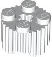 LEGO® Brick, Round 2 x 2 with Axle Hole and Grille / Fluted Profile (4650644)