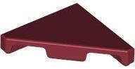 LEGO® Sötétpiros LEGO Módosított csempe 2 x 2 háromszögletű (6288635)
