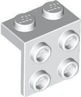 LEGO® Fehér LEGO Konzol 1 x 2 - 2 x 2 (4615649)