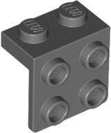 LEGO® Sötét kékesszürke LEGO Konzol 1 x 2 - 2 x 2 (6117972)