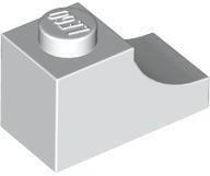 LEGO® Fehér LEGO Boltív 1 x 2 fordított (6346616)