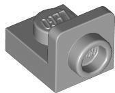 LEGO® Világos kékeszöld LEGO Konzol 1 x 1 - 1 x 1 fordított (6335328)