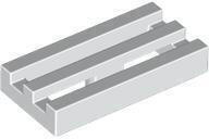 LEGO® Fehér LEGO Módosított csempe 1 x 2 rács alsó horonnyal (241201)