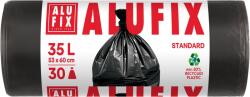 Alufix Standard, fekete, 35 l, 30 db